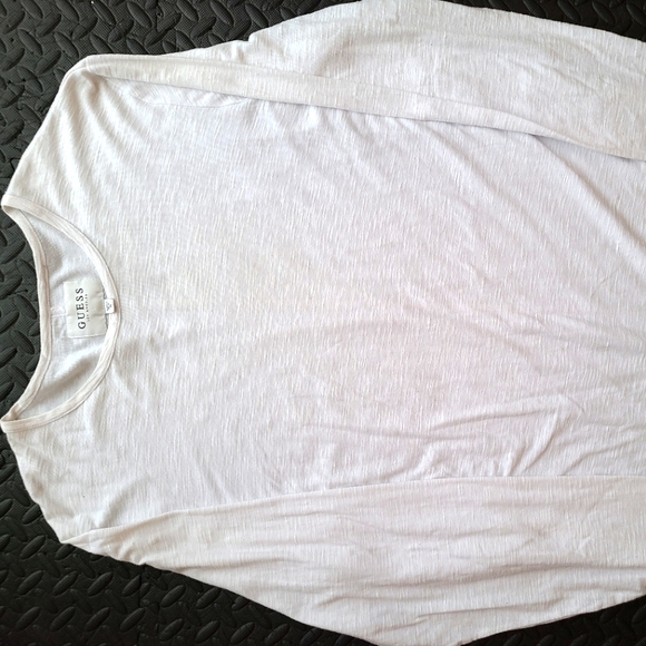 Guess Longline Long Sleeve T-Shirt - Picture 1 of 4